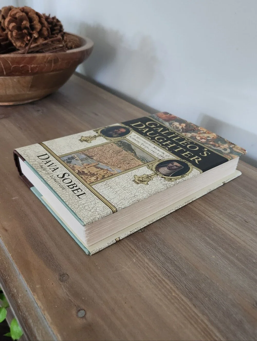 Galileo's Daughter Dava Sobel 1999 Hardcover Science History 4th Printing